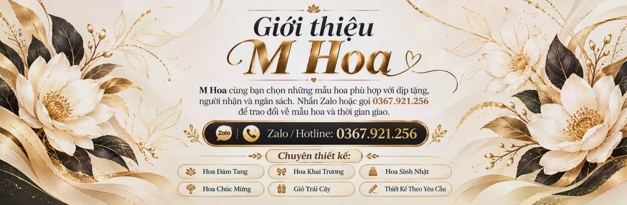 Ảnh bìa Shop hoa tươi Xã Tân Phú Trung Đồng Tháp - Một món hoa, nhiều điều muốn nói